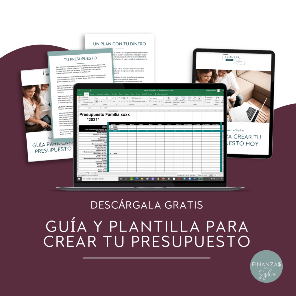 Descarga gratis tu plantilla de presupuesto Plantilla de presupuesto